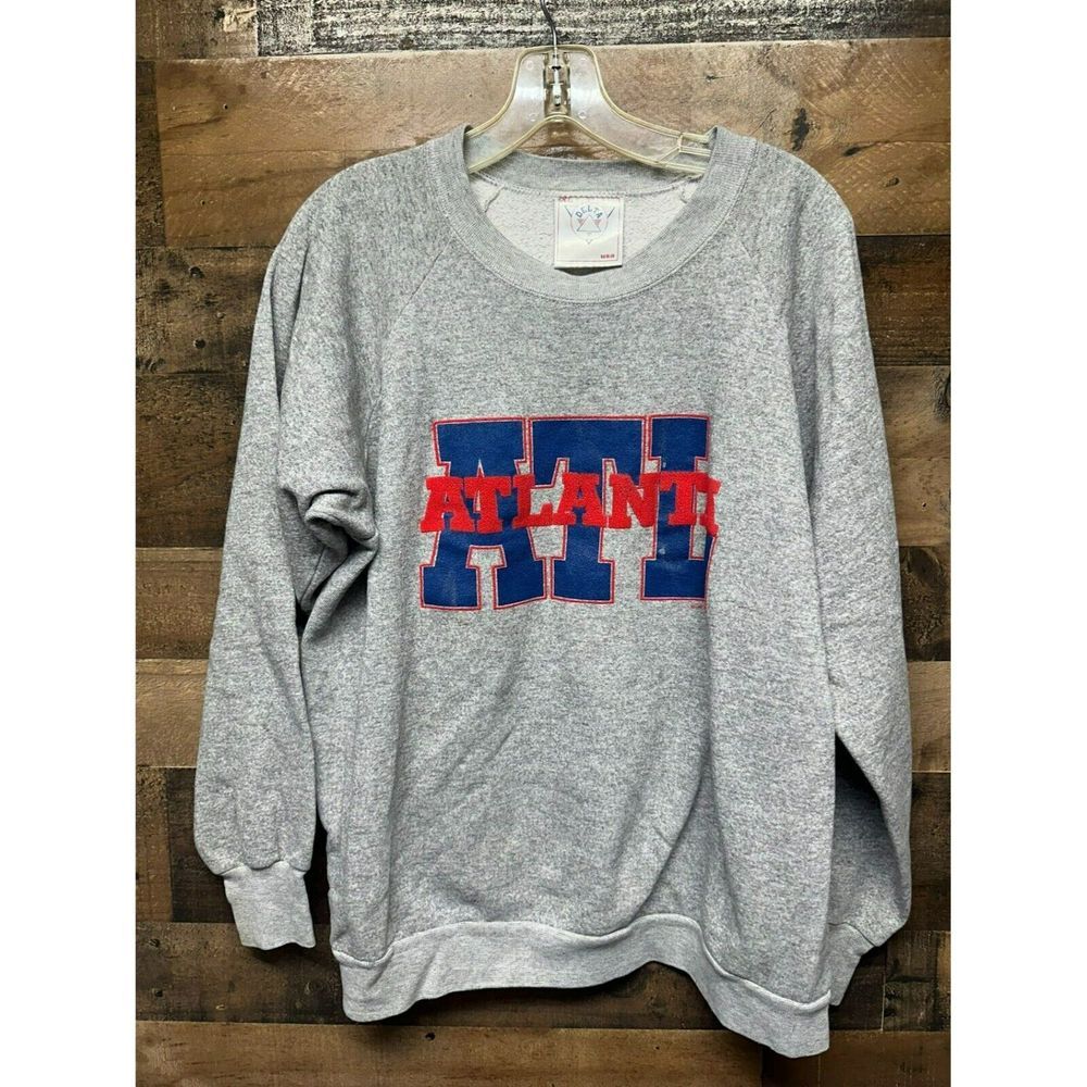 Delta Atlanta Pullover Sweatshirt Size X-Large *Made in USA*‎